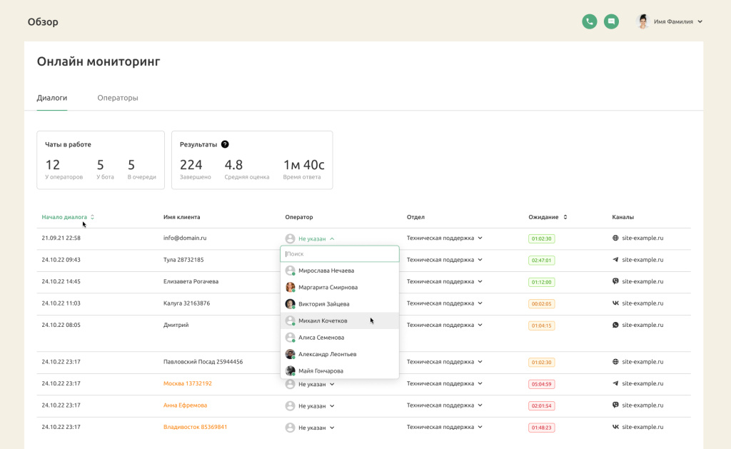 Мониторинг Cleversite Мониторинг Cleversite