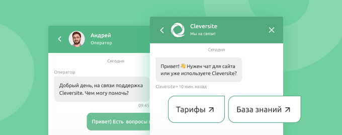 Повышение лояльности у аудитории Чат от Cleversite